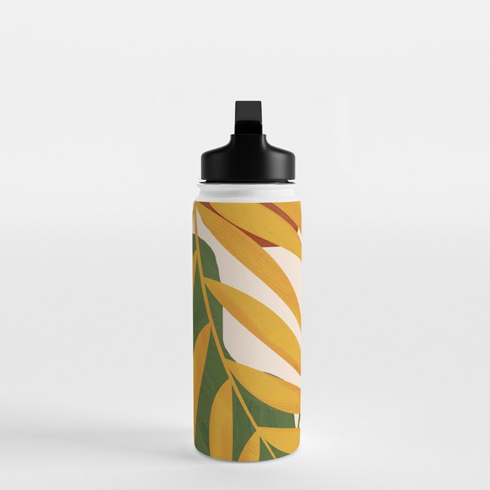 Abstract Tropical Art 2 Water Bottle Gallery Image 3