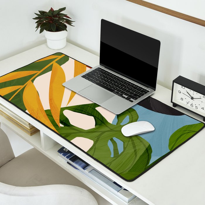 Abstract Tropical Art 2 Desk Mat Gallery Image 2