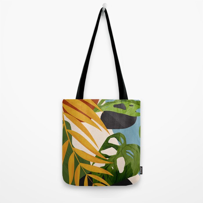 Abstract Tropical Art 2 Tote Bag Gallery Image 2