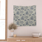 Mythical Sea Creatures Toile de Jouy Wall Tapestry Gallery Image 2