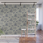 Mythical Sea Creatures Toile de Jouy Wall Mural Gallery Image 1