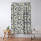 Mythical Sea Creatures Toile de Jouy Window Curtain Gallery Image 5