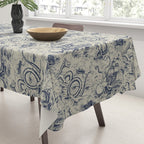 Mythical Sea Creatures Toile de Jouy Tablecloth Gallery Image 3