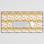 Big Blooming VII Desk Mat Gallery Image 1