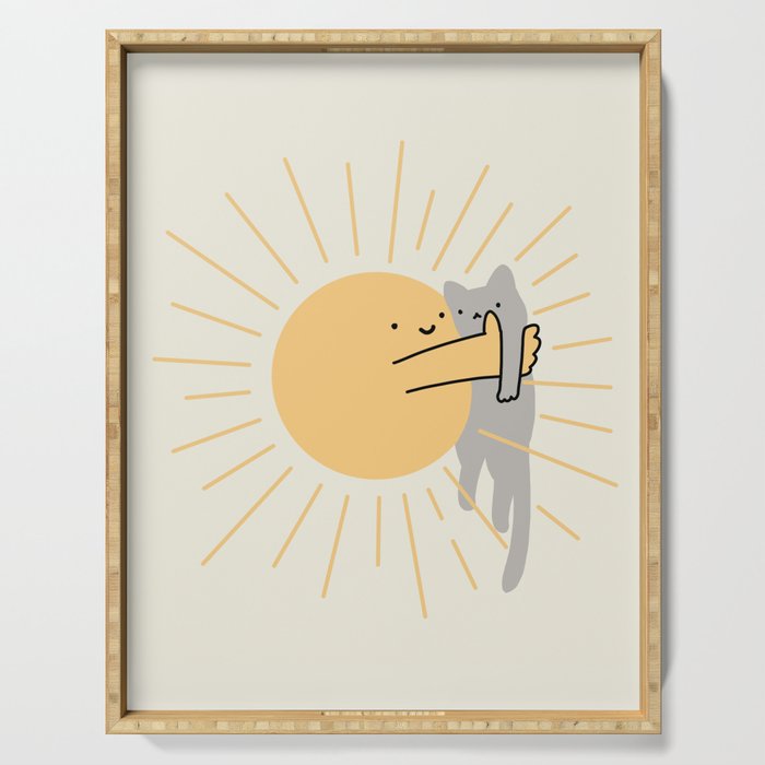 Have a Meowvelous Day Serving Tray Gallery Image 1