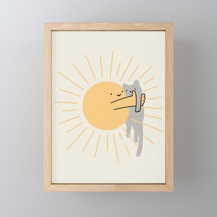 Have a Meowvelous Day Mini Art Print Gallery Image 1