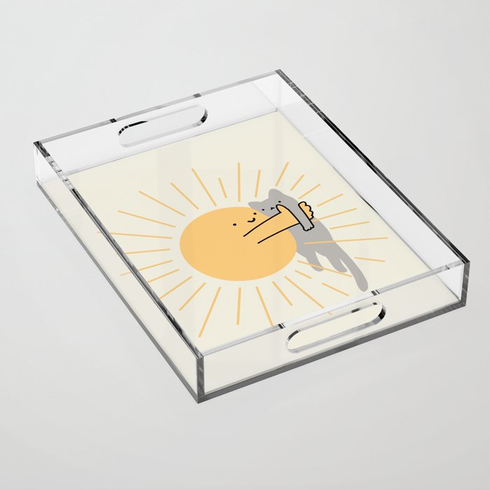 Have a Meowvelous Day Acrylic Tray Gallery Image 1