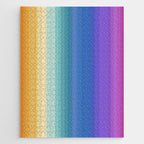 Classic Stripes XVI - Ombre Rainbow Jigsaw Puzzle Gallery Image 1