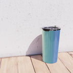 Classic Stripes XVI - Ombre Rainbow Travel Mug Gallery Image 4