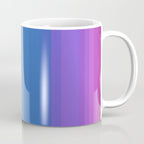 Classic Stripes XVI - Ombre Rainbow Coffee Mug Gallery Image 1