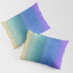 Classic Stripes XVI - Ombre Rainbow Pillow Sham Gallery Image 3