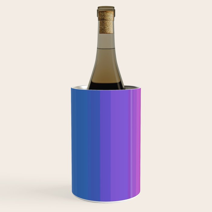 Classic Stripes XVI - Ombre Rainbow Wine Chiller Gallery Image 3