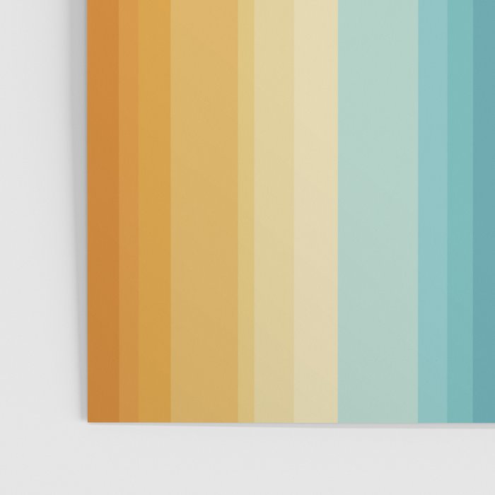 Classic Stripes XVI - Ombre Rainbow Poster Gallery Image 3