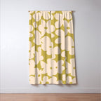 Yellow and Cream - 70's Daisy Window Curtain Gallery Image 3