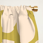 Yellow and Cream - 70's Daisy Window Curtain Gallery Image 2