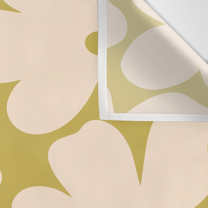 Yellow and Cream - 70's Daisy Wall Tapestry Gallery Image 3