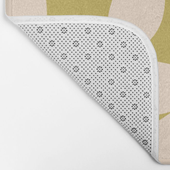 Yellow and Cream - 70's Daisy Bath Mat Gallery Image 2
