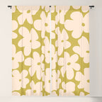 Yellow and Cream - 70's Daisy Window Curtain Gallery Image 5