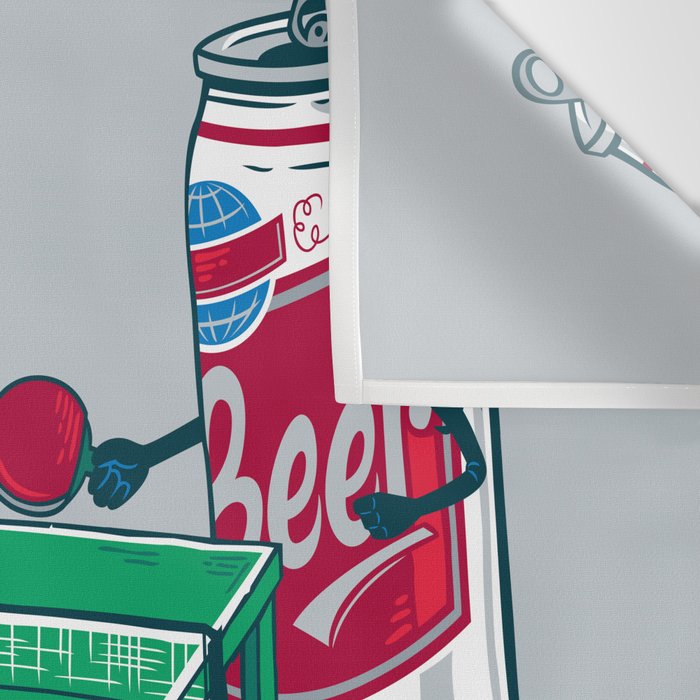 Beer Pong Wall Tapestry Gallery Image 3