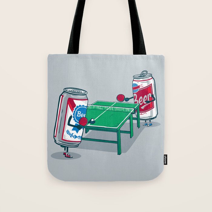 Beer Pong Tote Bag Gallery Image 1