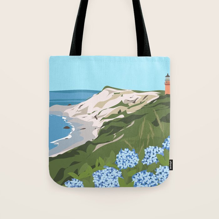 Martha's Vineyard Summer Tote Bag Gallery Image 1