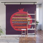 Pomegranate Wall Mural Gallery Image 1