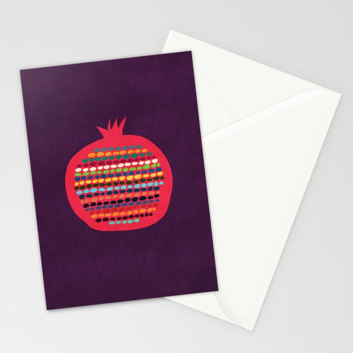 Pomegranate Stationery Card Gallery Image 2