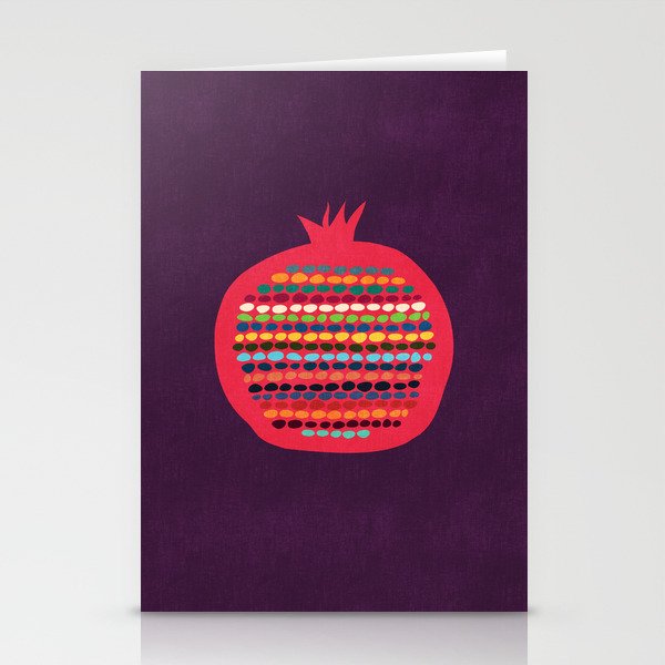 Pomegranate Stationery Card Gallery Image 1