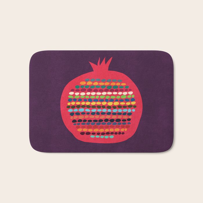 Pomegranate Bath Mat Gallery Image 1