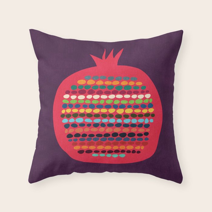 Pomegranate Throw Pillow Gallery Image 6