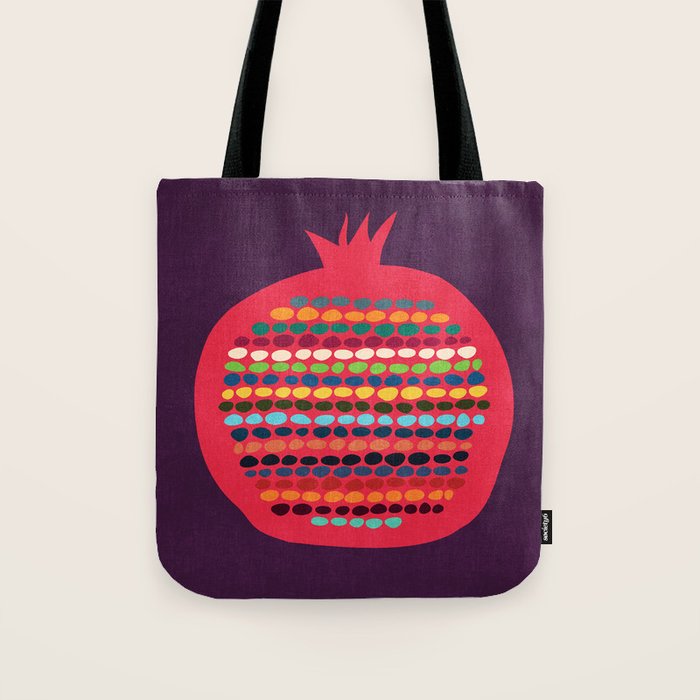 Pomegranate Tote Bag Gallery Image 1