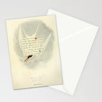 Bird Divinations: Common Tern (about: almanacofbirds.org) Stationery Card Gallery Image 2