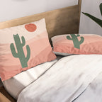 Cat Landscape 84: Cat-tus Pillow Sham Gallery Image 2