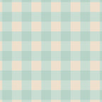 Retro Green Blue Gingham Coffee Mug Gallery Image 2