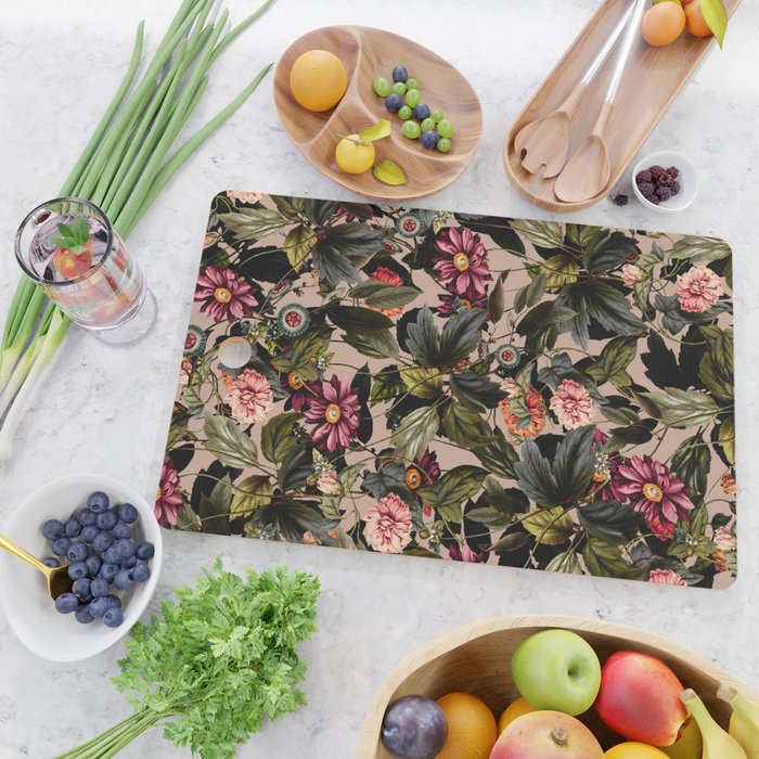 Vintage Garden II Cutting Board Gallery Image 2