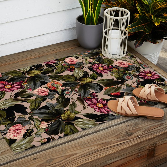 Vintage Garden II Outdoor Rug Gallery Image 2