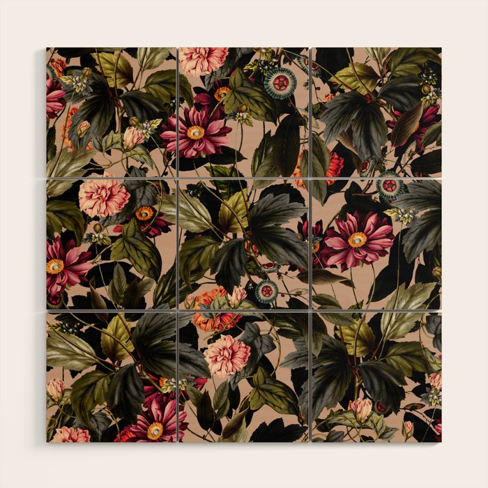 Vintage Garden II Wood Wall Art Gallery Image 1
