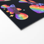 Rainbow guppy 3 Welcome Mat Gallery Image 2