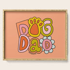 Dog Dad Serving Tray Gallery Image 1