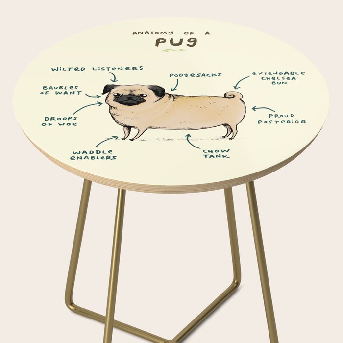 Anatomy of a Pug Side Table Gallery Image 2