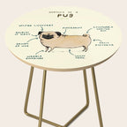 Anatomy of a Pug Side Table Gallery Image 2
