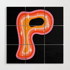 Rainbow P Wood Wall Art Gallery Image 1