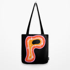 Rainbow P Tote Bag Gallery Image 2