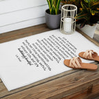 Life Is Amazing. LR Knost Quote Outdoor Rug Gallery Image 2