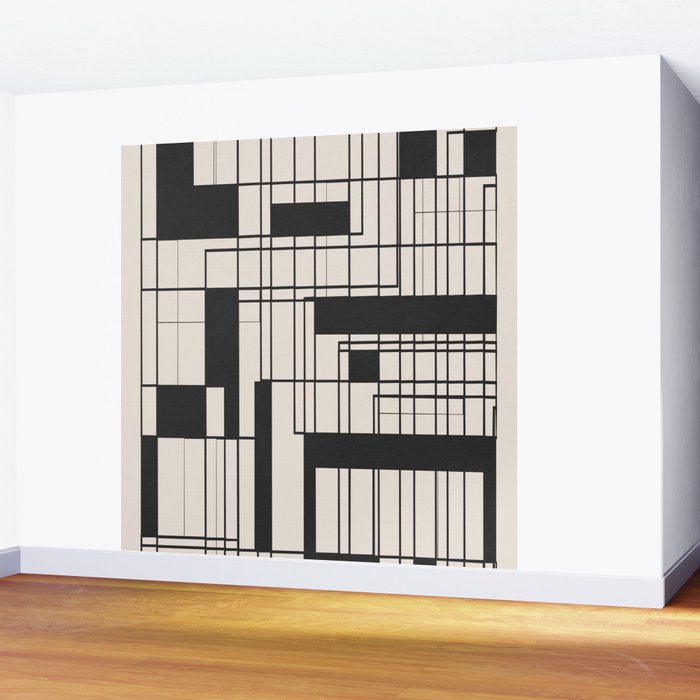 Lines in Motion 13 Wall Mural Gallery Image 2