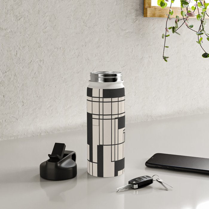 Lines in Motion 13 Water Bottle Gallery Image 4