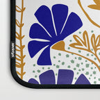 Klimts always blooming good mood bright blue Laptop Sleeve Gallery Image 3