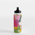look at me, woman portrait contemporary Water Bottle Gallery Image 3