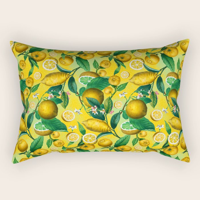 Citrus Ichangensis Rectangular Pillow Gallery Image 1