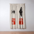 Experts Only Ski Double Black Diamond Window Curtain Gallery Image 3
